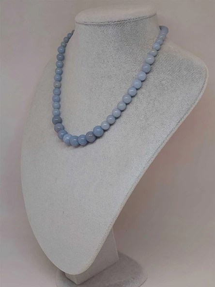 Galaksi Serisi Angelit Taşı Tasarım Kolye - Resim 5