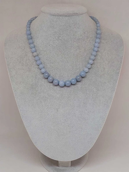 Galaksi Serisi Angelit Taşı Tasarım Kolye - Resim 2