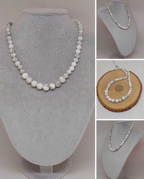 Galaksi Serisi Havlit Taşı Tasarım Kolye ürün görseli