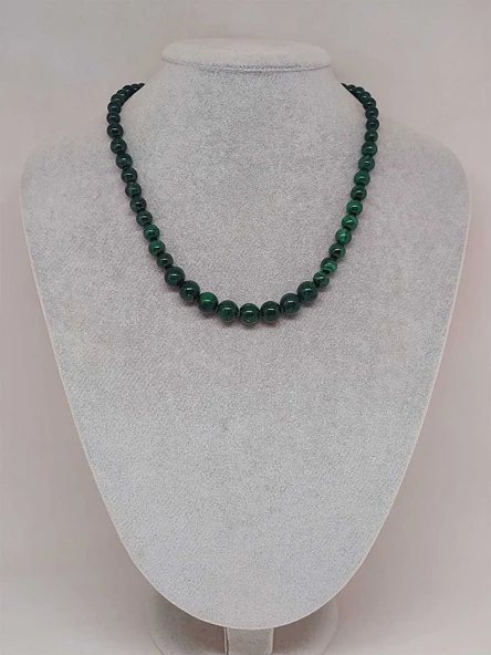 Galaksi Serisi Malakit Taşı Tasarım Kolye - Resim 2