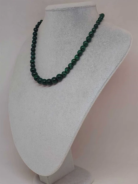 Galaksi Serisi Malakit Taşı Tasarım Kolye - Resim 5