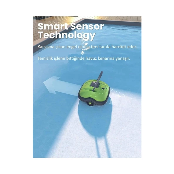 Maxi Kablosuz Havuz Temizlik Robotu - 2