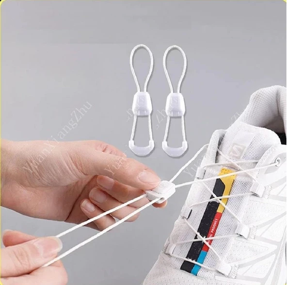 5281 SRTfootcare Salomon Model Akıllı Kilitli Outdoor Ayakkabı Bağcığı 120cm 1 Çift - 6