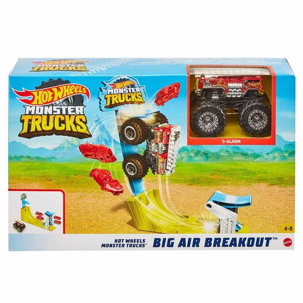 Hot Wheels Monster Trucks Gökyüzü Sıçrayışı Oyun Seti