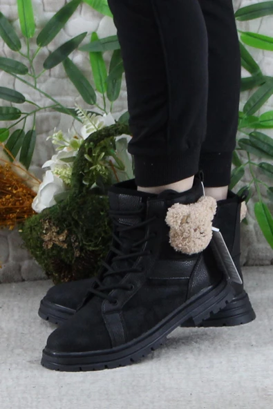 Fort Cool Luno Rahat Sıcak Astar Kaymaz Taban Kız Çocuk Bot - Resim 3