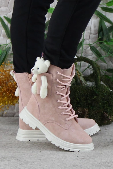 Fort Cool Perla Rahat Sıcak Astar Kaymaz Taban Kız Çocuk Bot - Resim 11