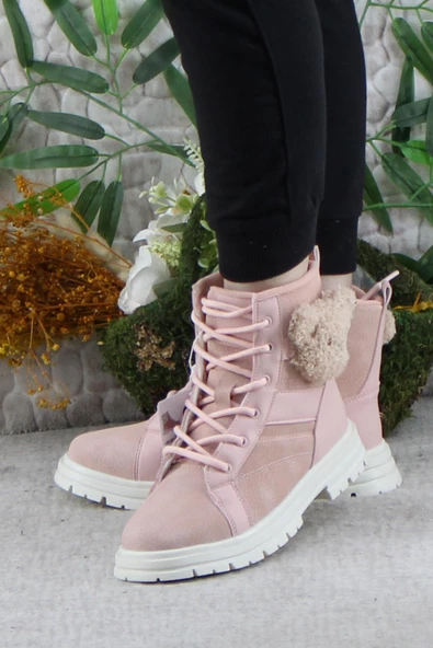 Fort Cool Luno Rahat Sıcak Astar Kaymaz Taban Kız Çocuk Bot - Resim 8