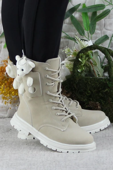 Fort Cool Perla Rahat Sıcak Astar Kaymaz Taban Kız Çocuk Bot - Resim 6