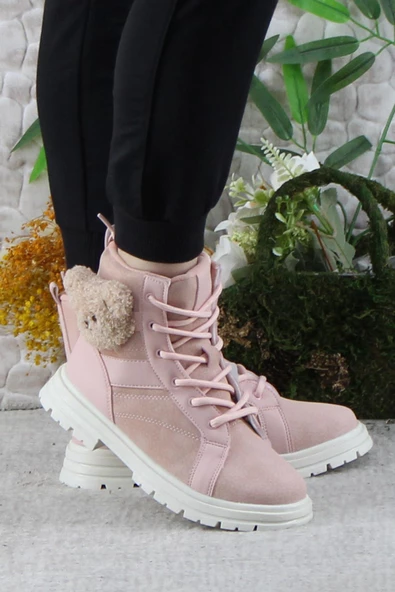 Fort Cool Luno Rahat Sıcak Astar Kaymaz Taban Kız Çocuk Bot - Resim 6