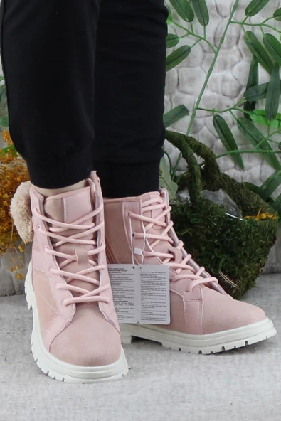 Fort Cool Luno Rahat Sıcak Astar Kaymaz Taban Kız Çocuk Bot - Resim 7