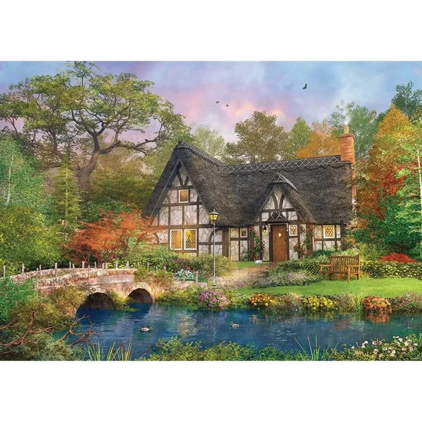 Ks Games The Stoney Bridge Cottage Puzzle 2000 Parça