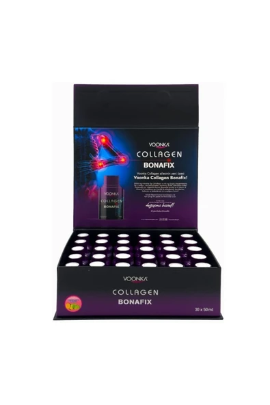 VOONKA Collagen Bonafix 50 ml x 30 Shot ( Karışık Meyve Aromalı formül ) 8683655089600 - 2