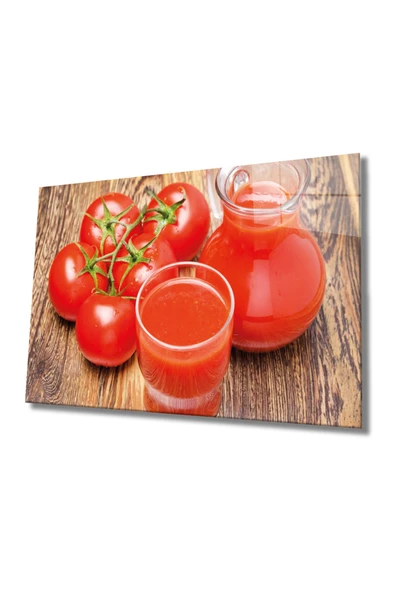 Meyveler Dekoratif ve Modern Cam Tablo 4mm Dayanıklı Temperli Cam ürün görseli