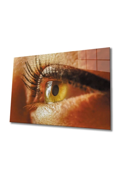 Göz Dekoratif ve Modern Cam Tablo ürün görseli