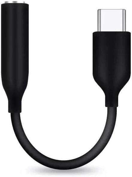 C to 3.5mm Kulaklık Adaptörü Samsung S22 S21 için Type C to 3.5mm NewPole DAC Çipli Dijital Dönüştürücü Kulaklık Adaptörü Samsung Galaxy S22 S21 S20 S10 Apple iPad Pro Uyumlu Siyah