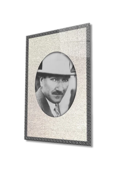 Atatürk Dekoratif ve Modern Cam Tablo 4 Mm Dayanıklı Temperli Cam ürün görseli