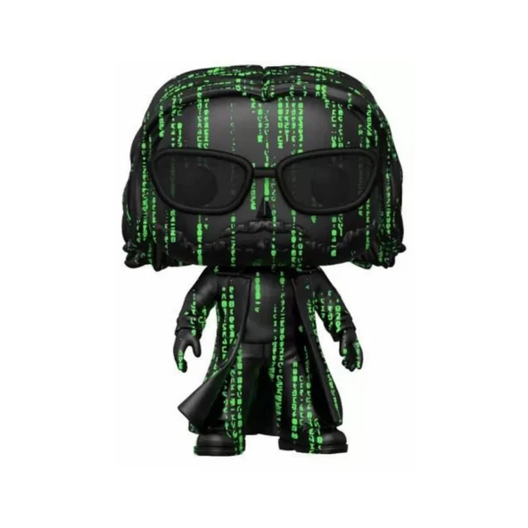 Nessiworld Funko POP Movies The Matrix 4- Neo (Coded) (Glow in the dark)