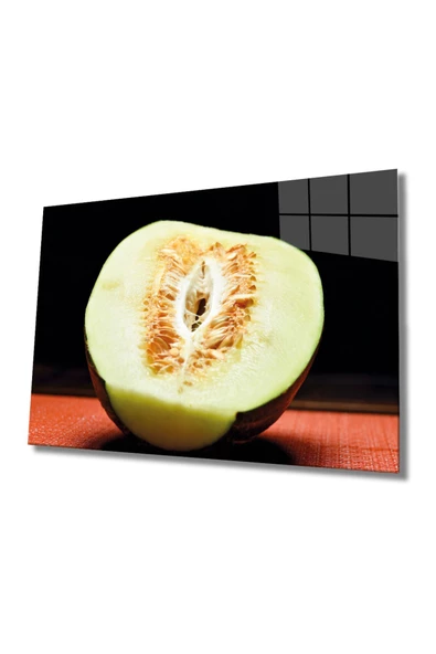 Meyveler Dekoratif ve Modern Cam Tablo 4mm Dayanıklı Temperli Cam