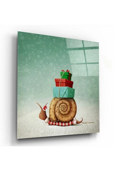 Christmas Dekoratif ve Modern Cam Tablo ürün görseli