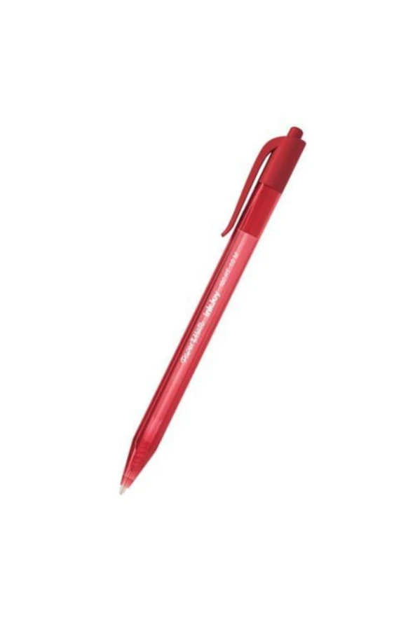 Paper Mate Tükenmez Kalem Inkjoy 100 RT 1.0 MM Kırmızı Basmalı (1 Paket 20 Adet)