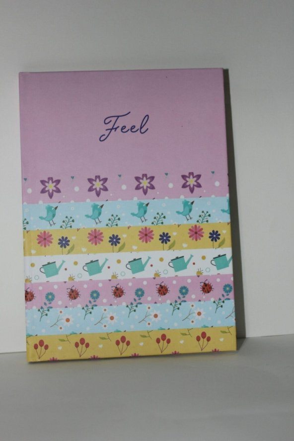 Liz Defter Özel Baskılı Kuşe Çizgili 14x20