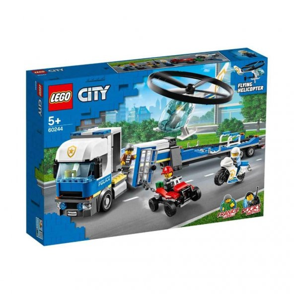 LEGO City Police Polis Helikopteri Nakliyesi 317 Parça 60244
