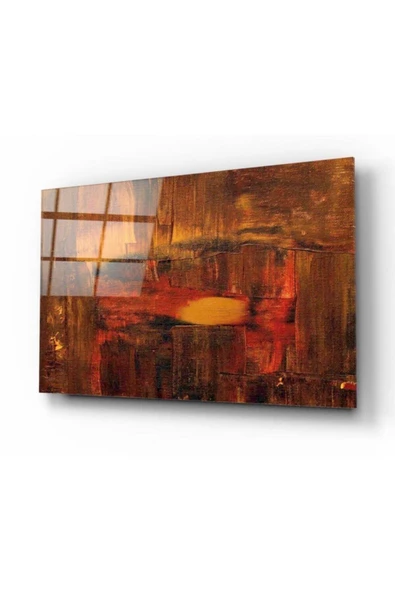 Soyut Desenler Dekoratif ve Modern Cam Tablo ürün görseli