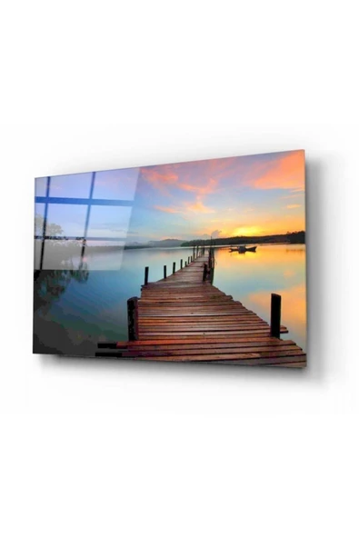 Manzara Dekoratif ve Modern Cam Tablo ürün görseli