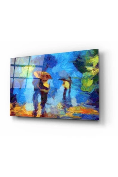 Yağlı Boya Dekoratif ve Modern Cam Tablo ürün görseli 1
