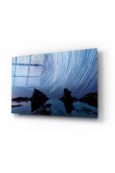 Manzara Dekoratif ve Modern Cam Tablo 60x90