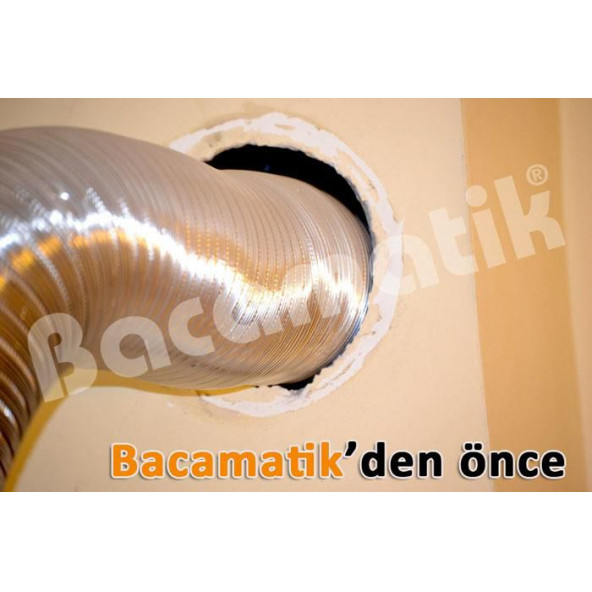 Bacamatik Aspiratör Davlumbaz Baca Klapesi Koku Önleyici Klape - 4
