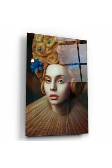 Kadın Dekoratif ve Modern Cam Tablo ürün görseli
