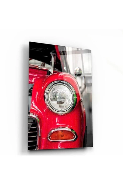 Araba Dekoratif ve Modern Cam Tablo ürün görseli