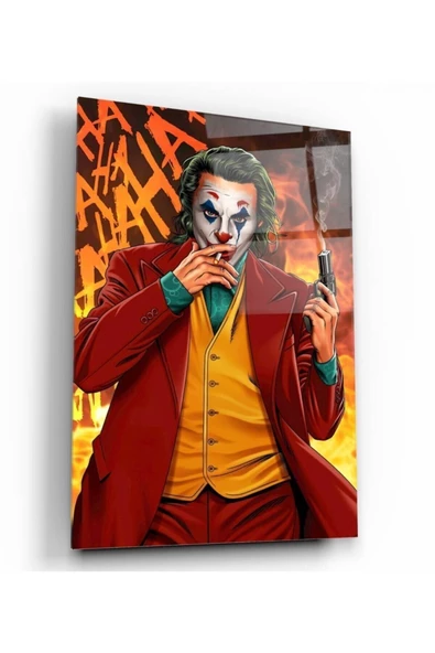 Joker Dekoratif ve Modern Cam Tablo