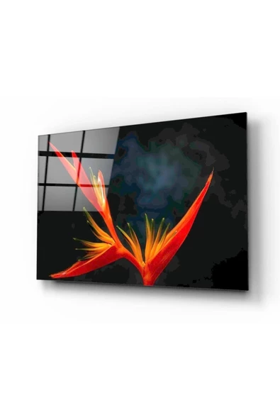 Zambak Dekoratif ve Modern Cam Tablo ürün görseli