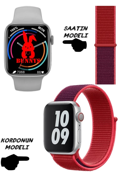 Akıllı Saat Nfc Özellikli Wacht 8 Pro Bt Konuşma Özellikli Akıllı Saat HASIR KORDON
