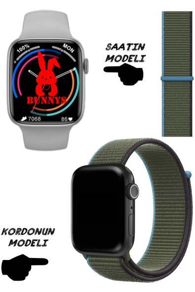 Akıllı Saat Nfc Özellikli Wacht 8 Pro Bt Konuşma Özellikli Akıllı Saat HASIR KORDON