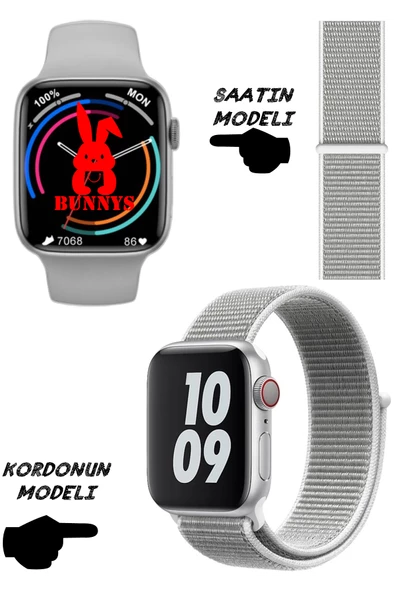 Akıllı Saat Nfc Özellikli Wacht 8 Pro Bt Konuşma Özellikli Akıllı Saat HASIR KORDON