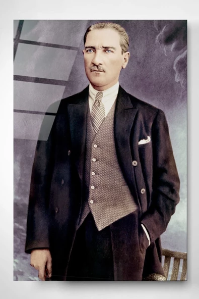 Atatürk Dekoratif ve Modern Cam Tablo ürün görseli