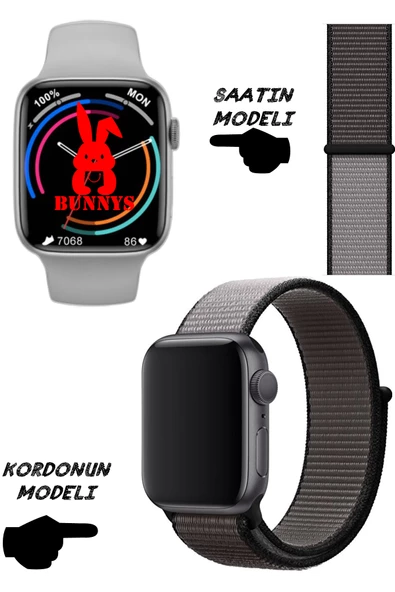 Akıllı Saat Nfc Özellikli Wacht 8 Pro Bt Konuşma Özellikli Akıllı Saat HASIR KORDON