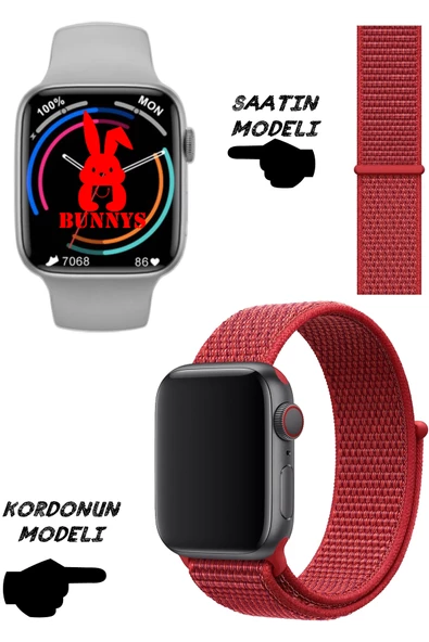 Akıllı Saat Nfc Özellikli Wacht 8 Pro Bt Konuşma Özellikli Akıllı Saat HASIR KORDON
