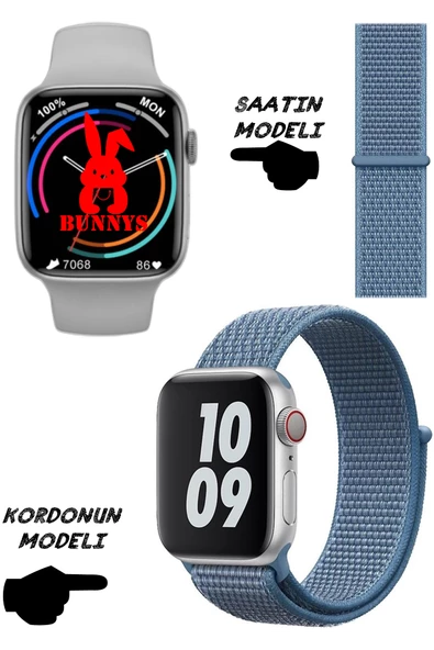 Akıllı Saat Nfc Özellikli Wacht 8 Pro Bt Konuşma Özellikli Akıllı Saat HASIR KORDON