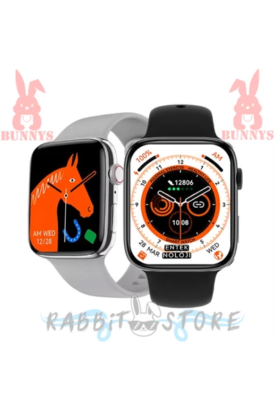 Akıllı Saat Wacht 8 Konuşma Özellikli Samsung Galaxy A20 Uyumlu Smart Watch 8 - Resim 2