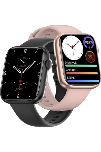 Apple iPhone 11 Pro Max Uyumlu Akıllı Saat Konuşma Özellikli - 3