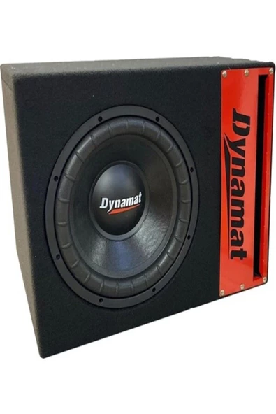 Dynamat Oto Bass Subwoofer 30CM Kabinli 1200 Watt Dynamat