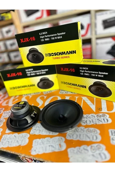 BOSCHMANN 2 ADET 1 TAKIM 16 CM MİDRANGE 700 WAT 125 RMS MERMİ GÖBEK