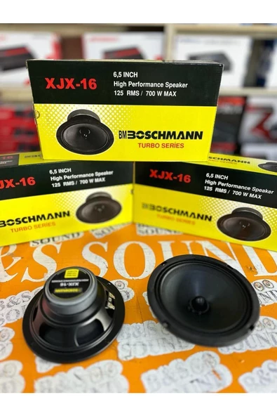 BOSCHMANN 2 ADET 1 TAKIM 16 CM MİDRANGE 700 WAT 125 RMS MERMİ GÖBEK - 5