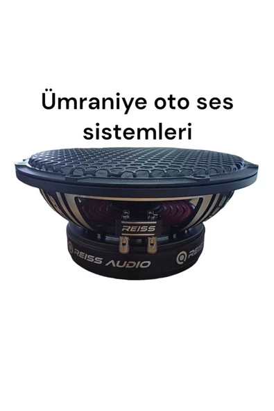 Reis Audio 20 Cm Midrange Takımı Rs-m8vb 450 Wat 150 Rms Orginal New Kulaklık Hediyeli