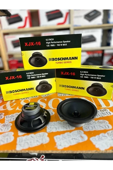 BOSCHMANN 2 ADET 1 TAKIM 16 CM MİDRANGE 700 WAT 125 RMS MERMİ GÖBEK - 2