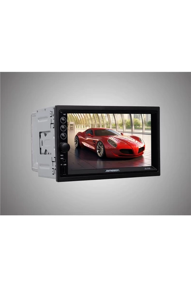Jameson JS-310-7''USB-BT-FM-MP3-MP4-MP5-4X60W-MİRRORLİNK-KAMERALI DOUBLE TEYP ürün görseli 1